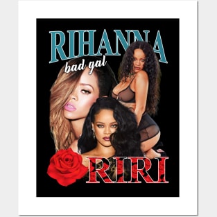 VINTAGE RIHANNA BAD GAL Posters and Art